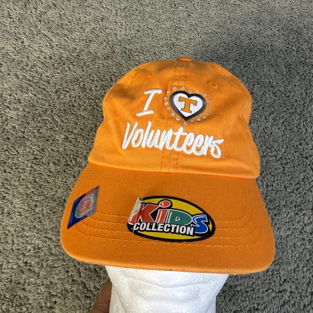 Tennessee Volunteers Hat Cap Strap Back Girls OneSize Orange Collegiate Headwear